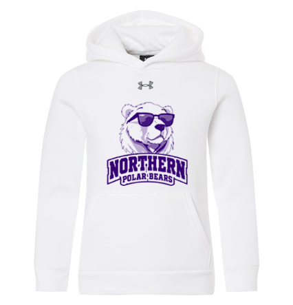 Under Armour Youth Team Icon Fleece Hooded Sweatshirt