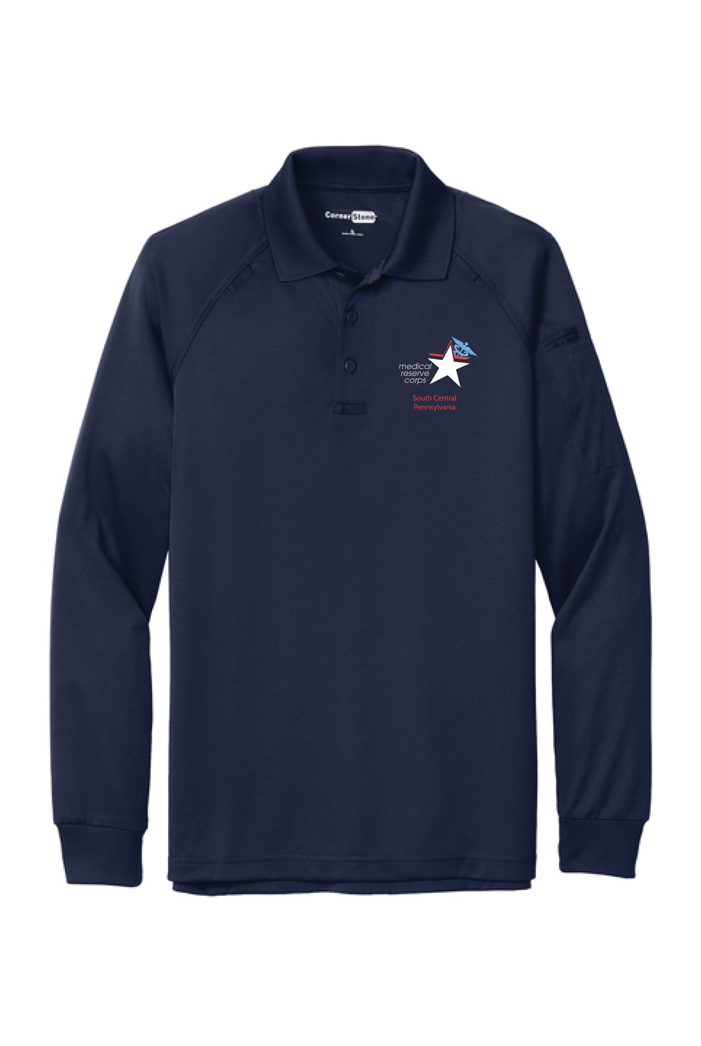 CornerStone® Select Long Sleeve Snag-Proof Tactical Polo