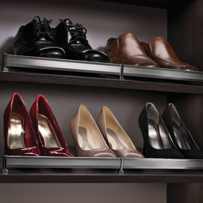 Slanted Shoe Shelves