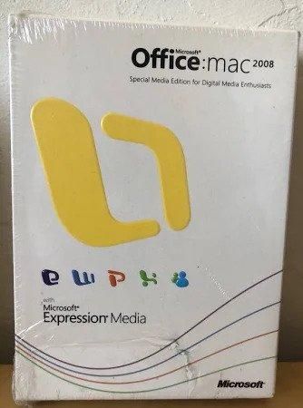 Microsoft OfficeMac 2008  OEM Like part FWA-00013