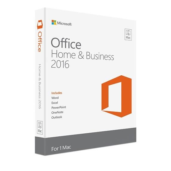 Microsoft Office Home &amp; Business 2016 (Mac Only)