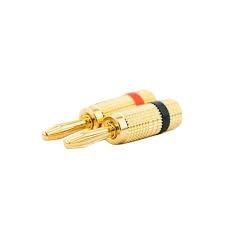 Legrand On-q Brass Banana Plug Audio Connector - New