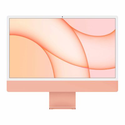 iMac 24&quot; 4.5K Retina 2021 (8-Core CPU/GPU M1, 8GB RAM, 256GB SSD, Orange) - Refurbished