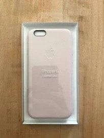 Apple iPhone 6 Leather Case - Soft Pink