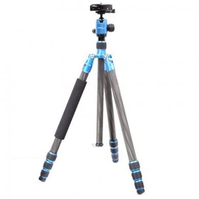 Jenova PRO.J Professional Carbon Travel Tripod Capacity-8kg 45834BL Blue - New