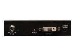2-Port DVI Single Link Video/Audio Splitter/Booster