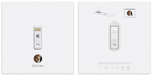 OS X Lion Install USB Drive. Genuine Apple Lion Install Drive - Part # 607-9072