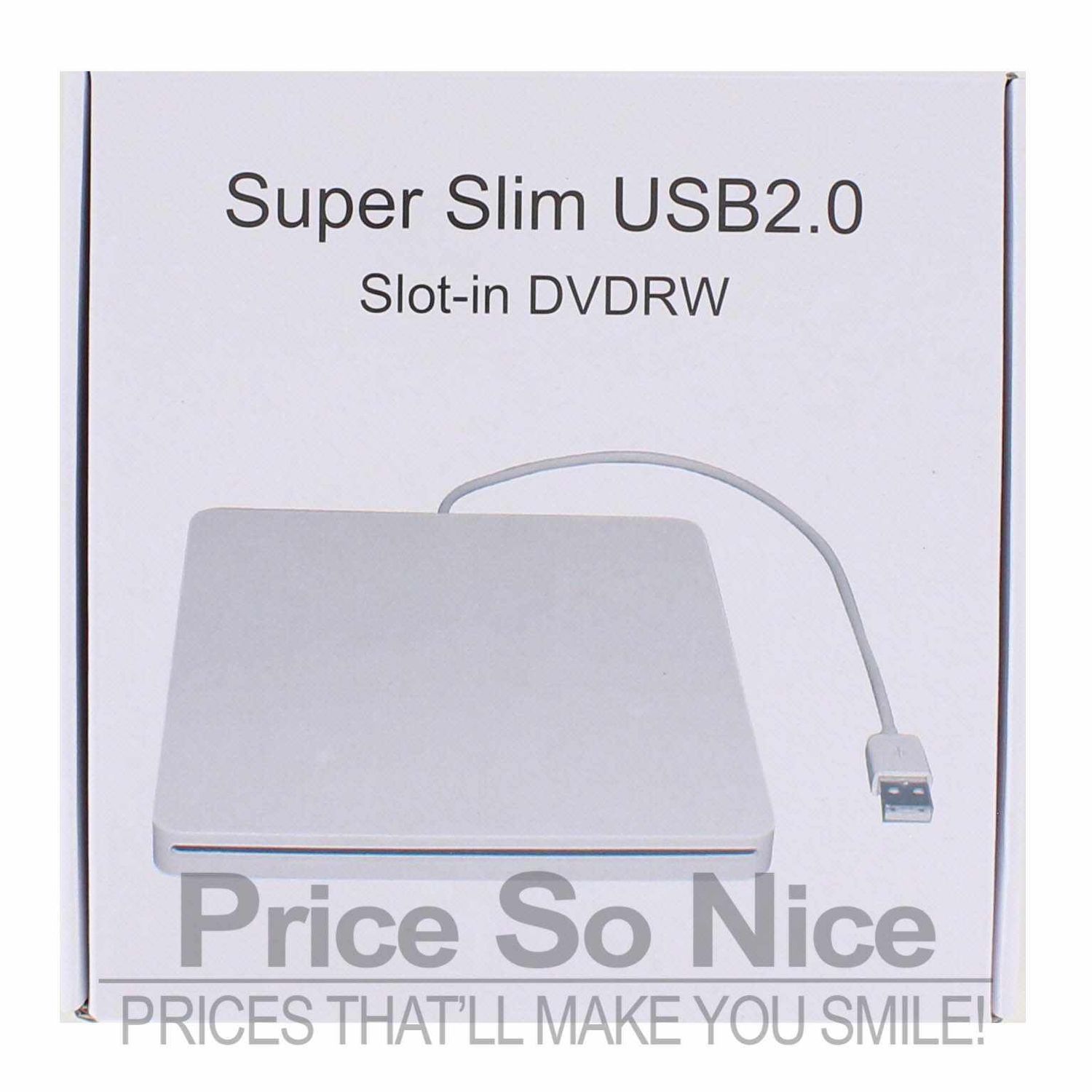 MegaWatts USB 2.0 Superdrive w/  Apple Optical- MD564LL/A A1379 Compatible - New
