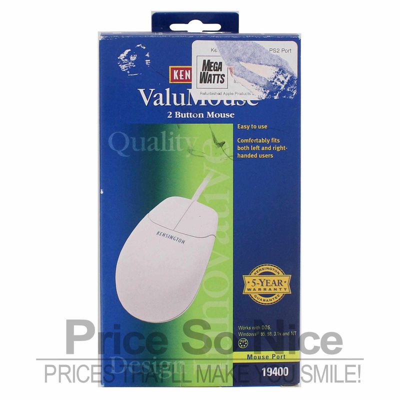 ValuMouse 2 button PS/2 Part # 19400