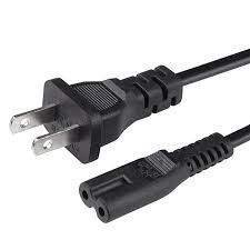 2 Prong AC Cord for laptop power supplies - Used