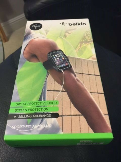 Belkin iPhone 6 Plus Sportfit Armband Black  - New