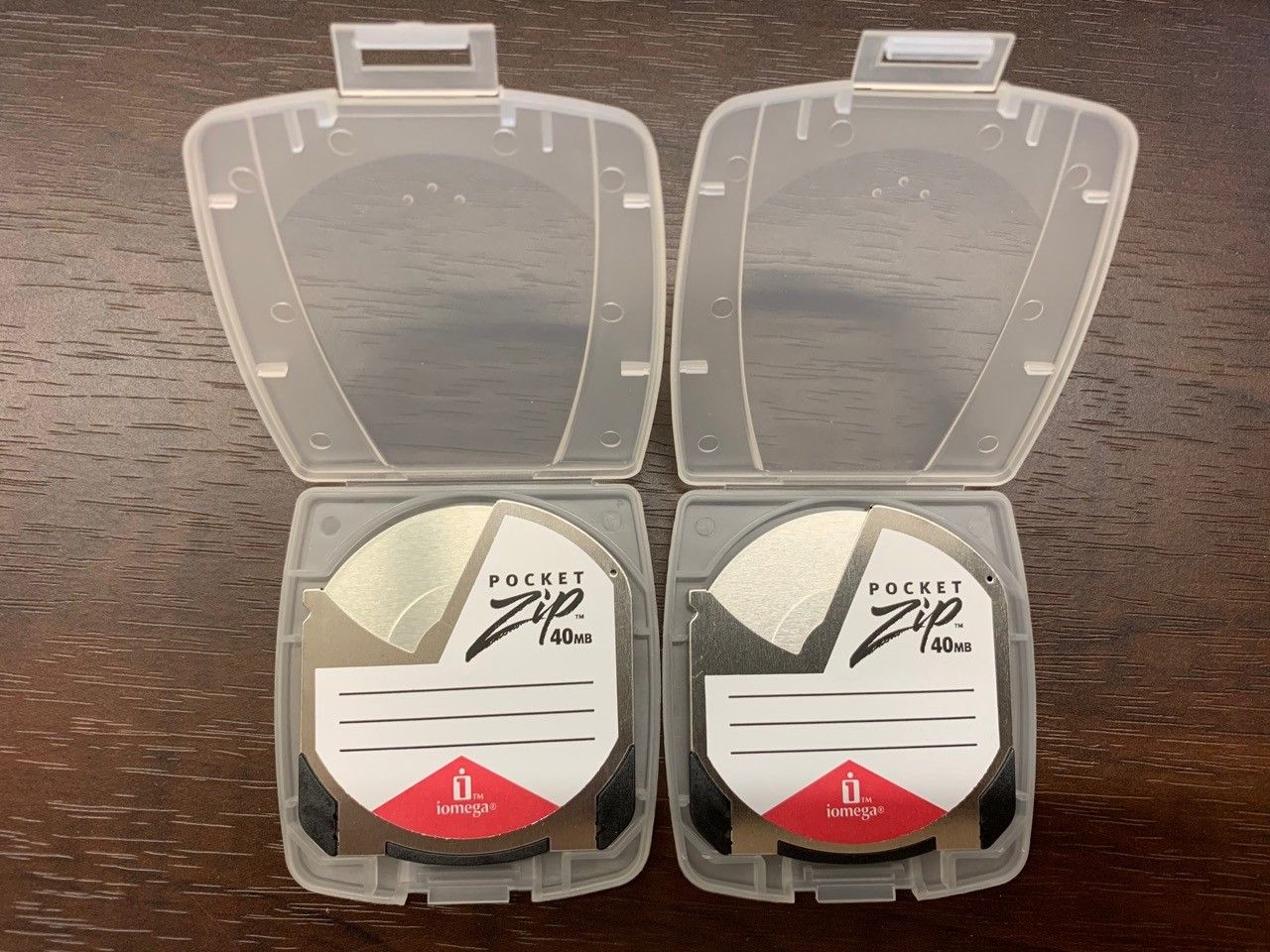 2 of 40MB PocketZip Clik Disk