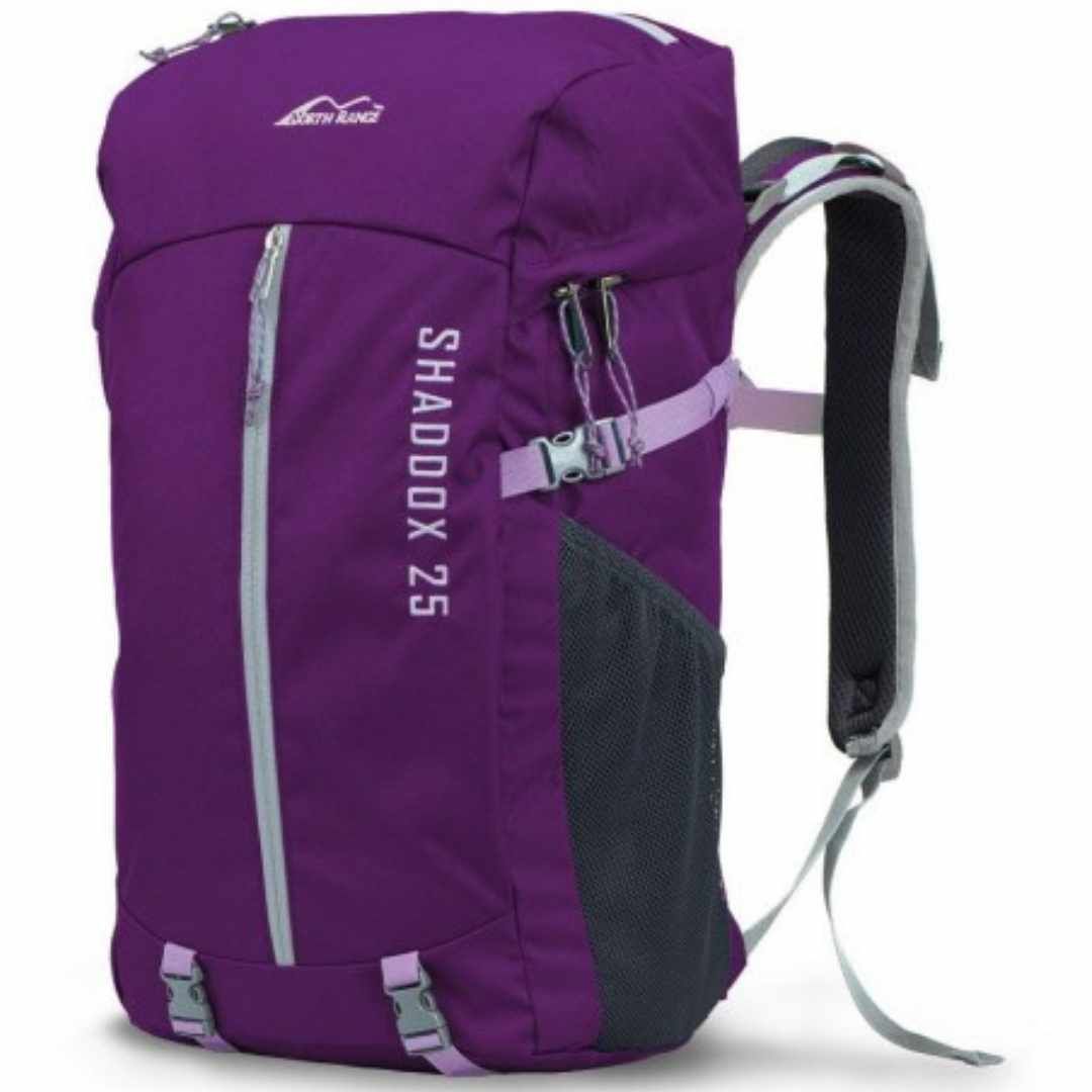 North Ridge Shaddox 25L Hiking  Backpack (Orchid/Purple)