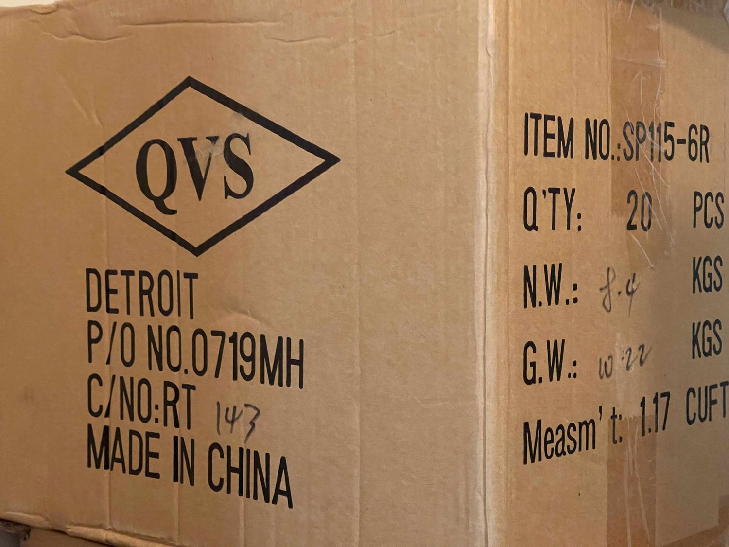 6 Port QVS Surge Protector CASE - New