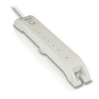 Philips 6 Outlet Surge Protector, Perfect for Protecting Your Equipment - Refurbished