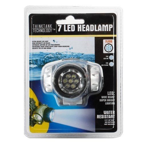 LED Durable Bright Headlamp With Headband