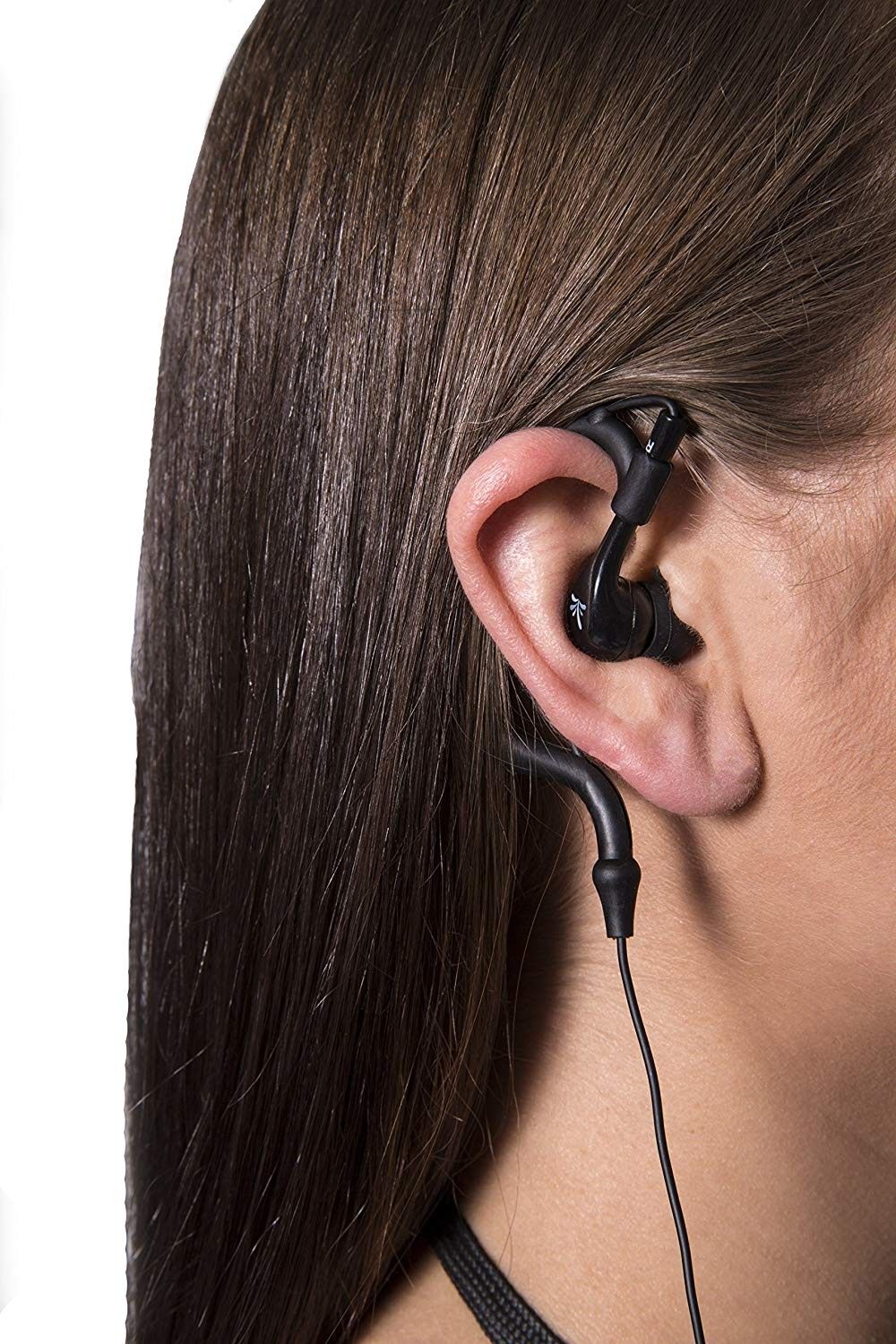 Drycase DryBuds Sport Waterproof Earbuds &amp; Microphone Over the Ear Clip - New
