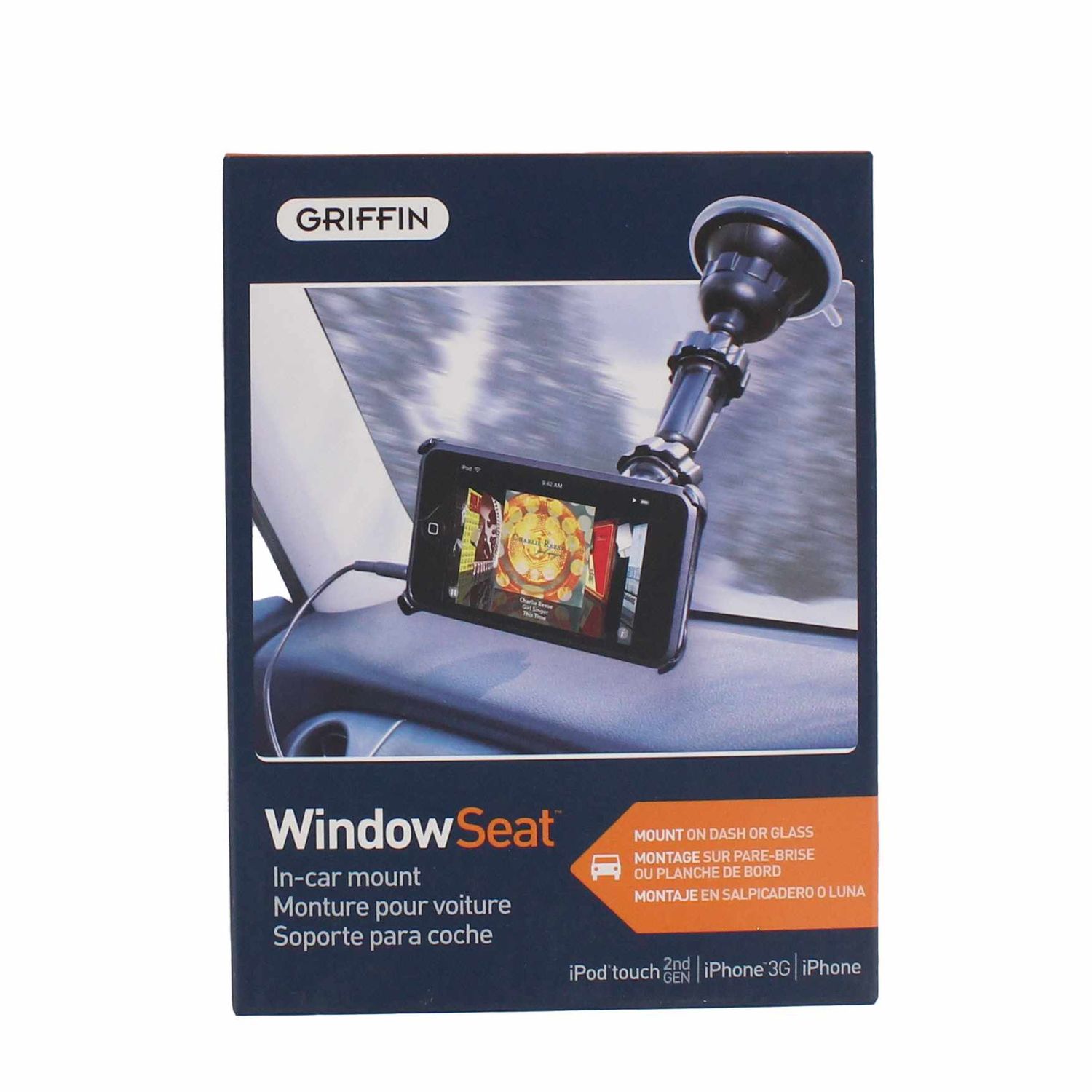 Griffin Technology&#39;s WindowSeat, Windshield Mount for iPhone