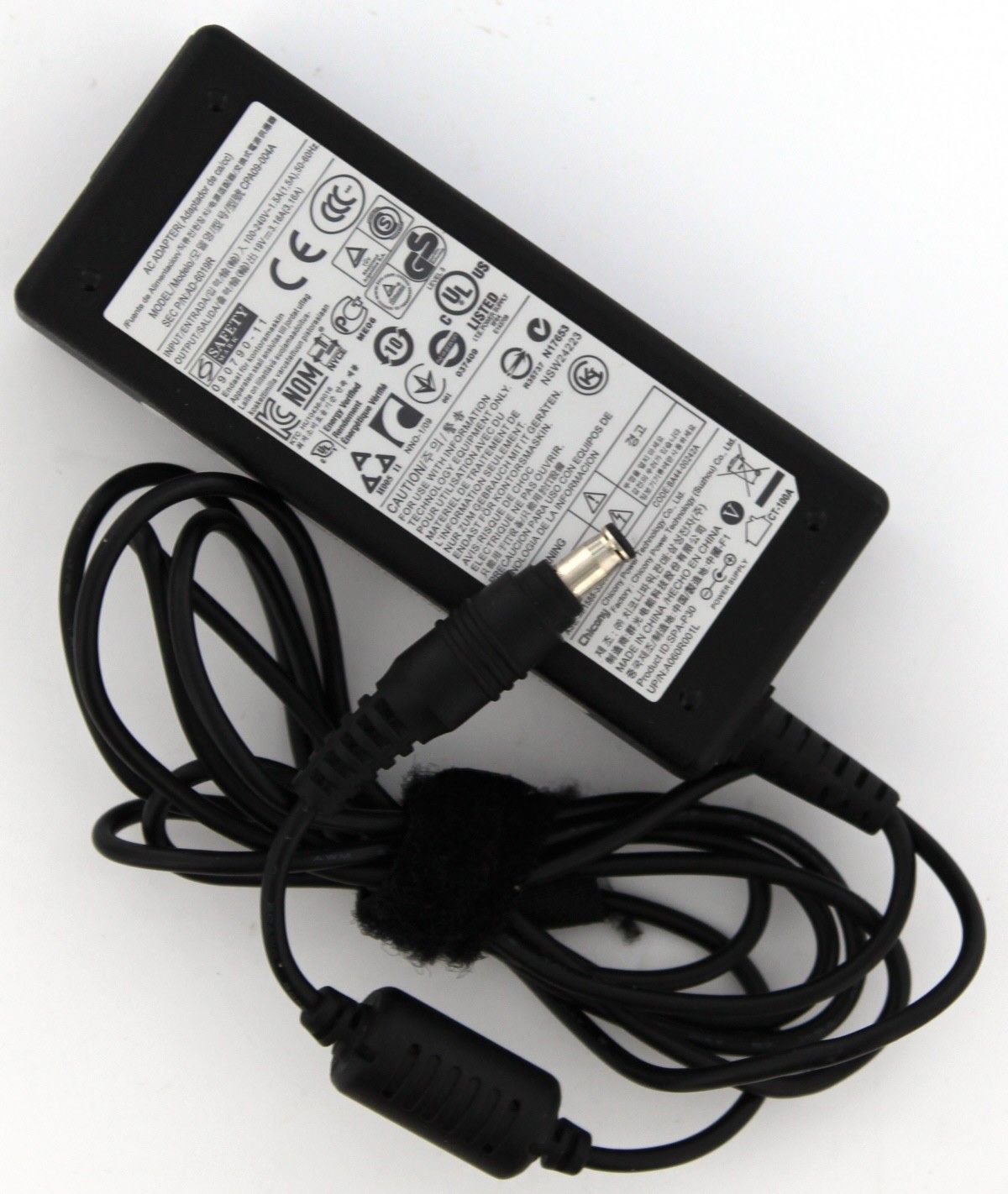 19V-3.2A-5.5mm AC Adapter - New
