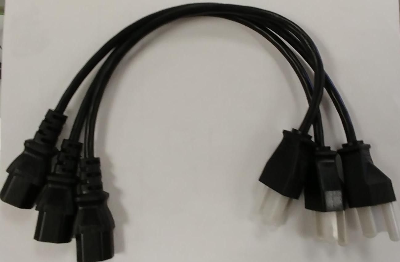 APC 1 ft Standard AC Power Cable - 3 pack - New