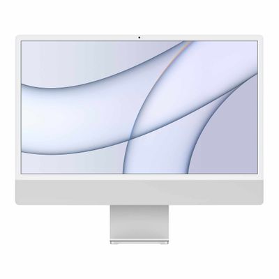 iMac 24&quot; 4.5K Retina 2021 (8-Core CPU/GPU M1, 8GB RAM, 256GB SSD, Silver) - Refurbished