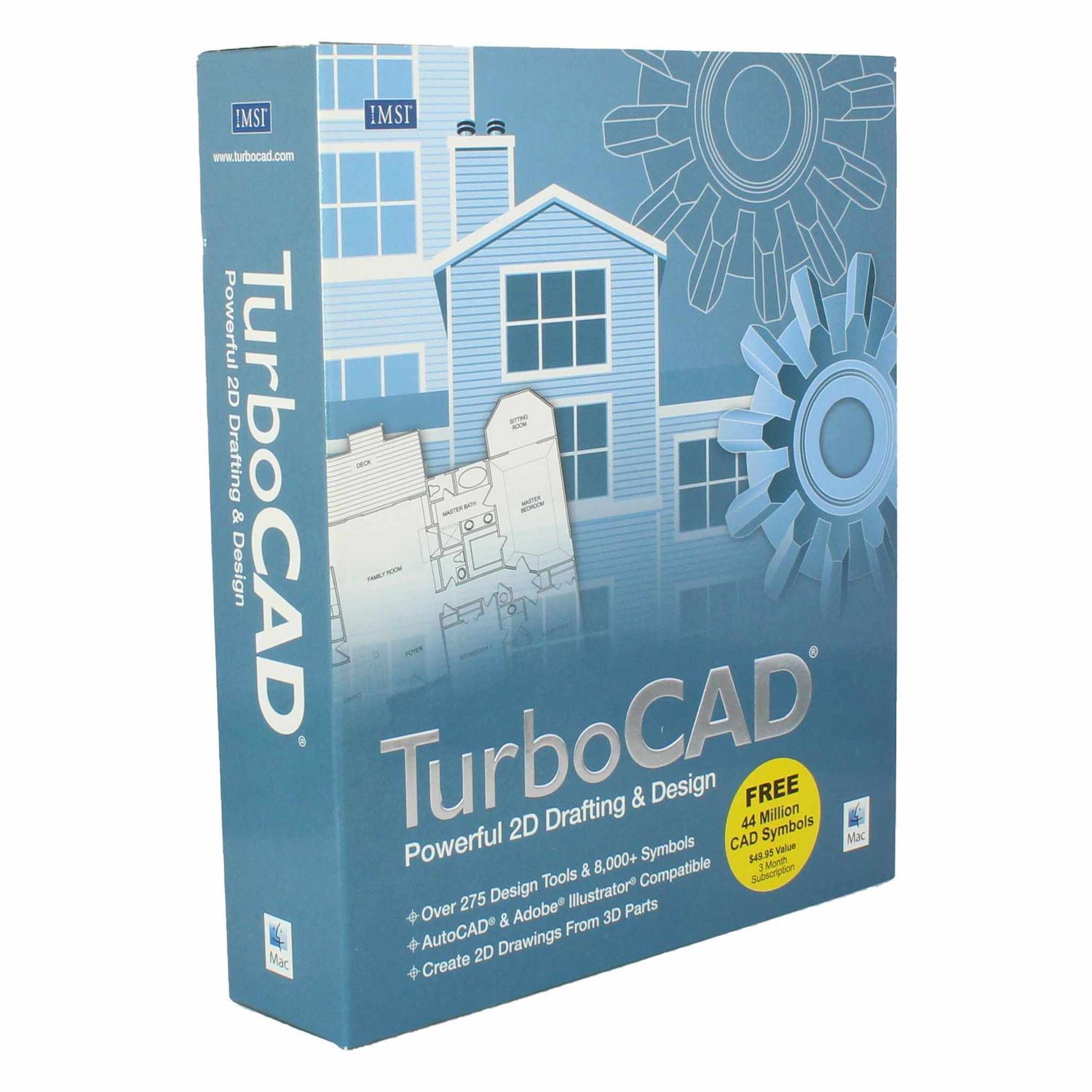 TurboCAD 2D v1 Mac Retail Box