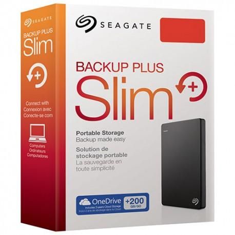 Seagate USB 3.0 Slim Portable 2.5&quot; SATA HDD Enclosure + USB Cable Only (No HD) - New