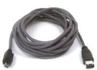 Belkin 6 foot IEEE-1394 Firewire 4pin-6pin Cable - Used