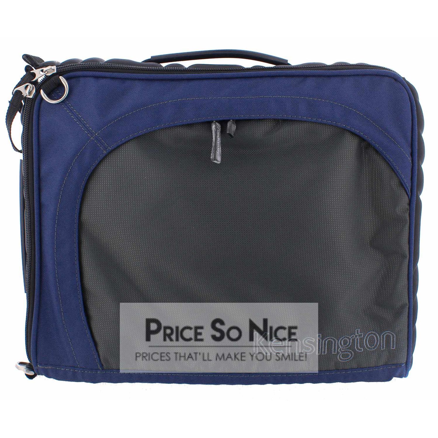Kensington Compact Duo Gray/Blue Lightweight Laptop Notebook 12&quot; Case  - New