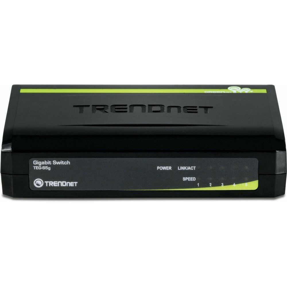 TRENDnet TEG (TEGS5g) 5-Ports External Switch - Used