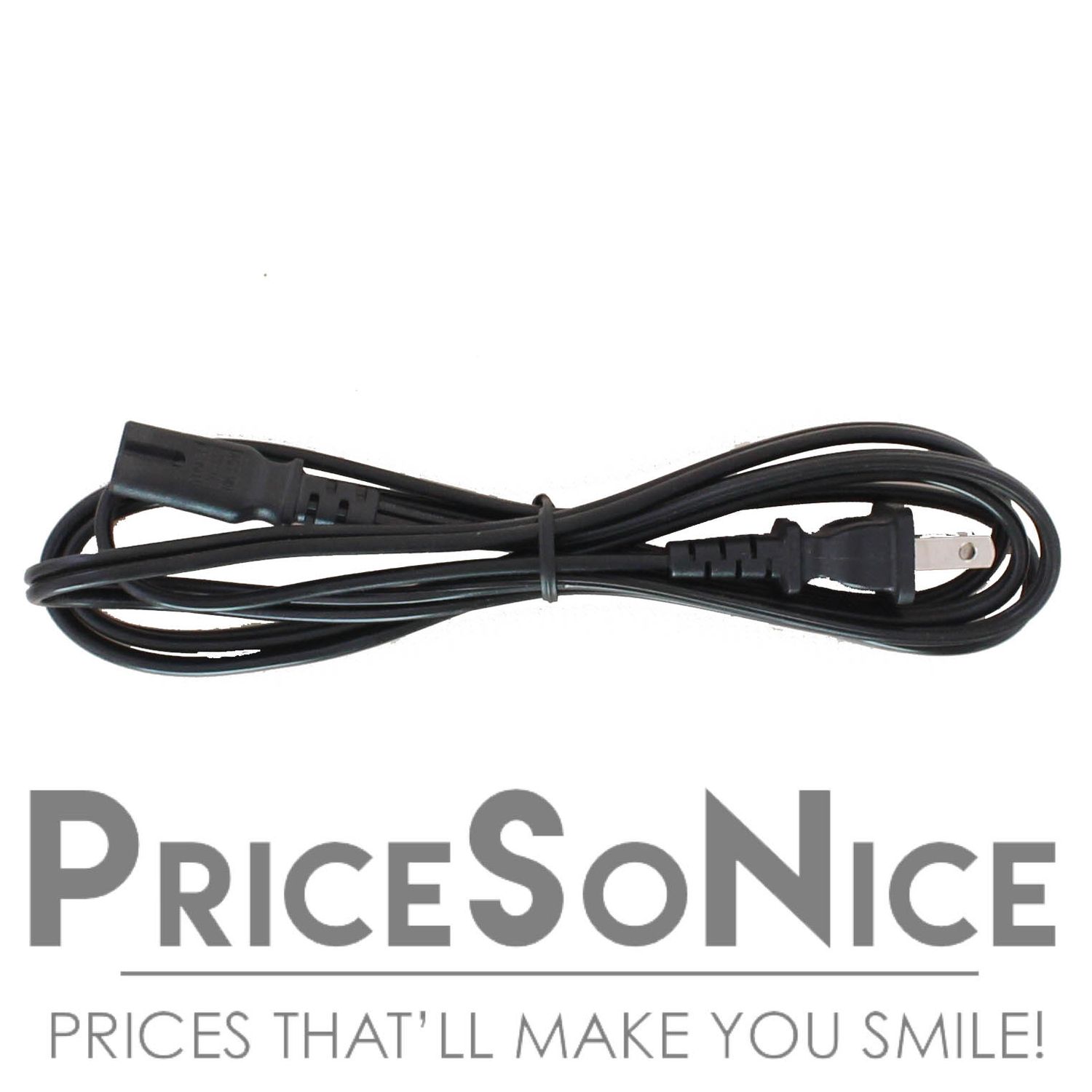 Yung-Li YC-13 2-Prong Power AC 6 feet Cable