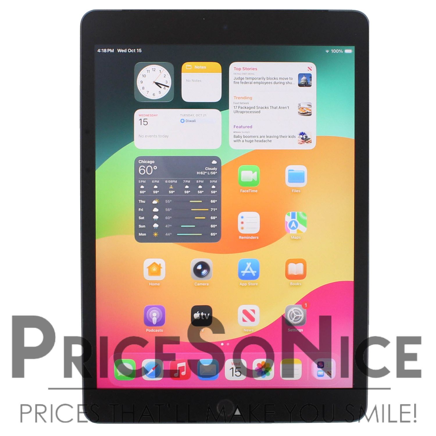 Apple iPad 10.2&quot; 9th Gen Unlocked (64GB, Wifi+Cellular, Space Gray) - Grade A