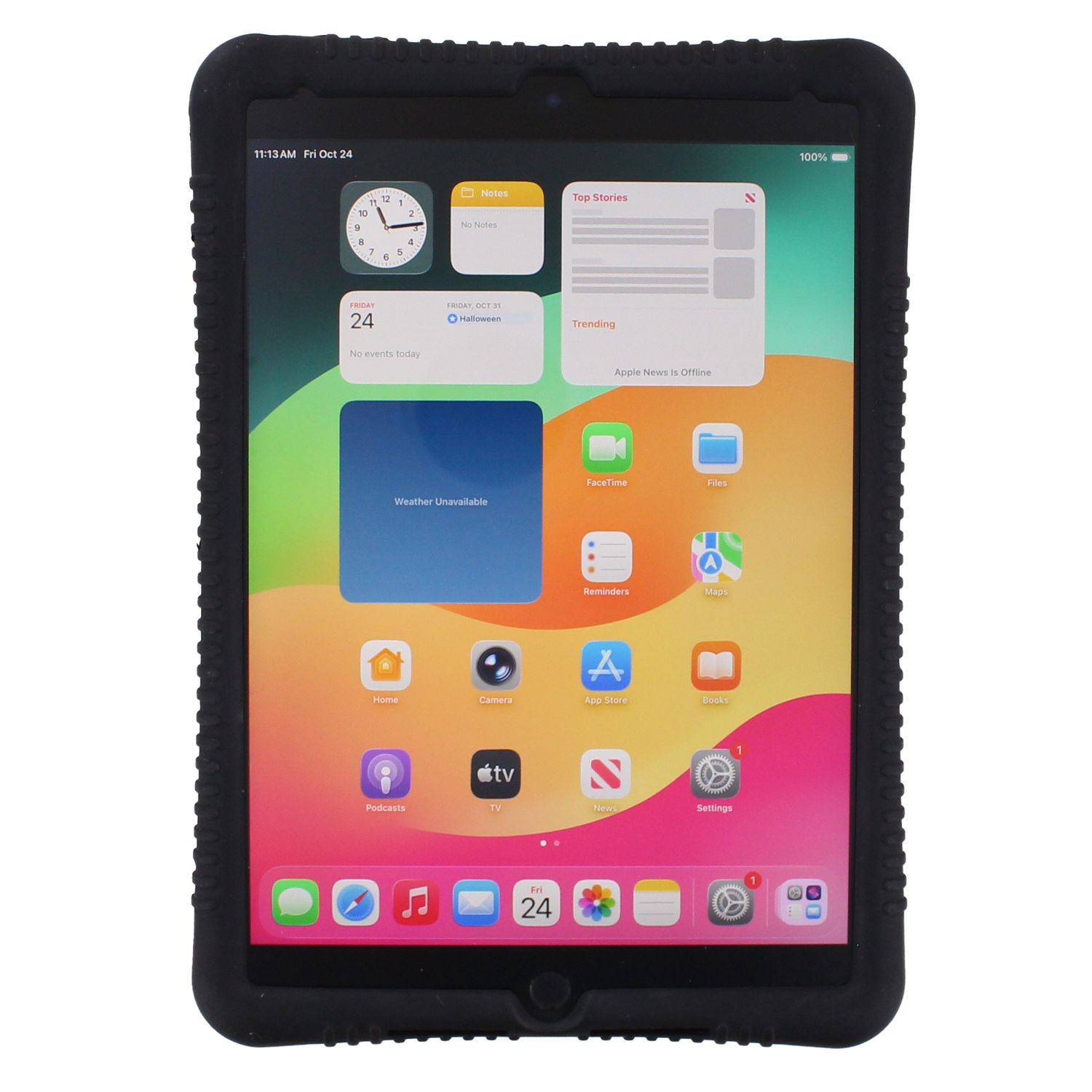 Apple iPad 10.2&quot; 9th Gen Unlocked (64GB, Wifi+Cellular, Space Gray, iOS 26, 4G LTE) with Case Cover - Grade A