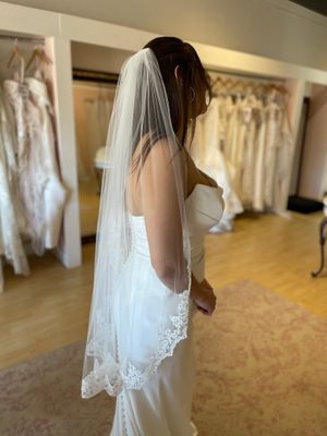 Giselle Veil SP218 - Ivory