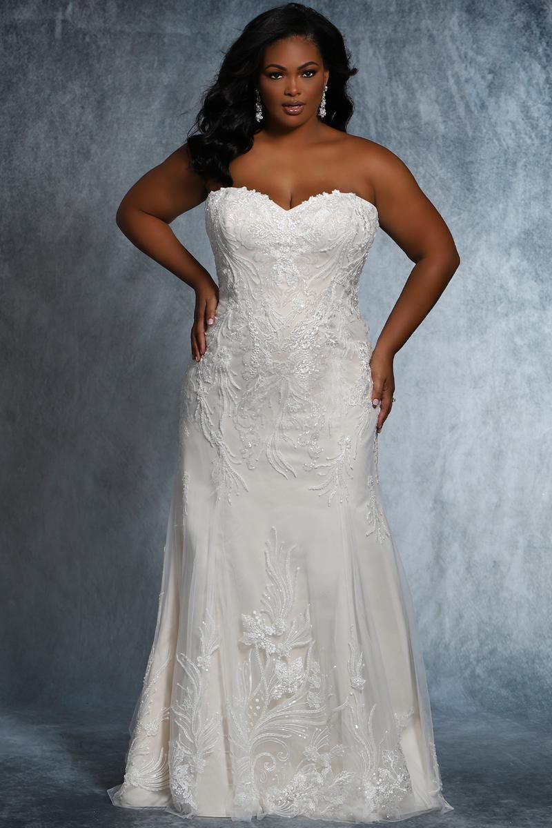 Michelle Bridal MB 2117 - Ivory - 16