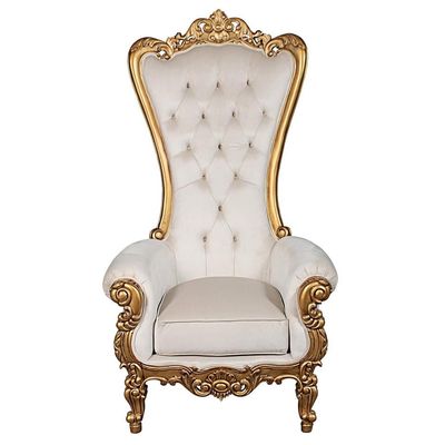 Silver &amp; Gold Throne Chair