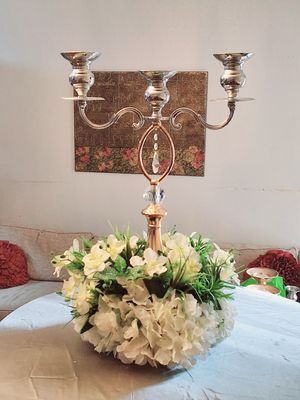 Silver &amp; Gold Center Piece