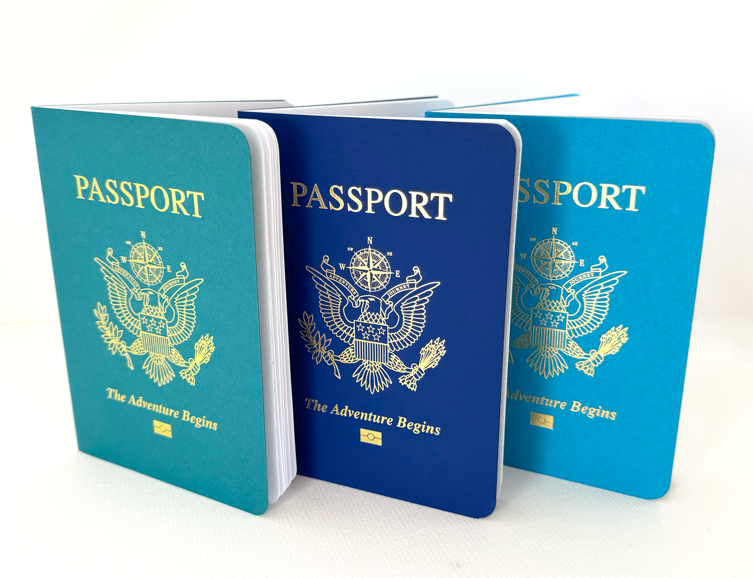 Combo Pack – OCEAN BLUES Passport Books (Pack of 10)