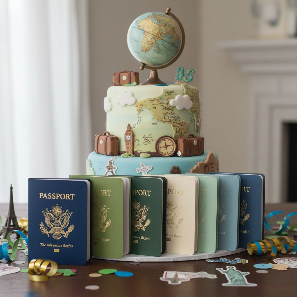 Combo Pack – BLUE GREEN Passport Books (Pack of 50)