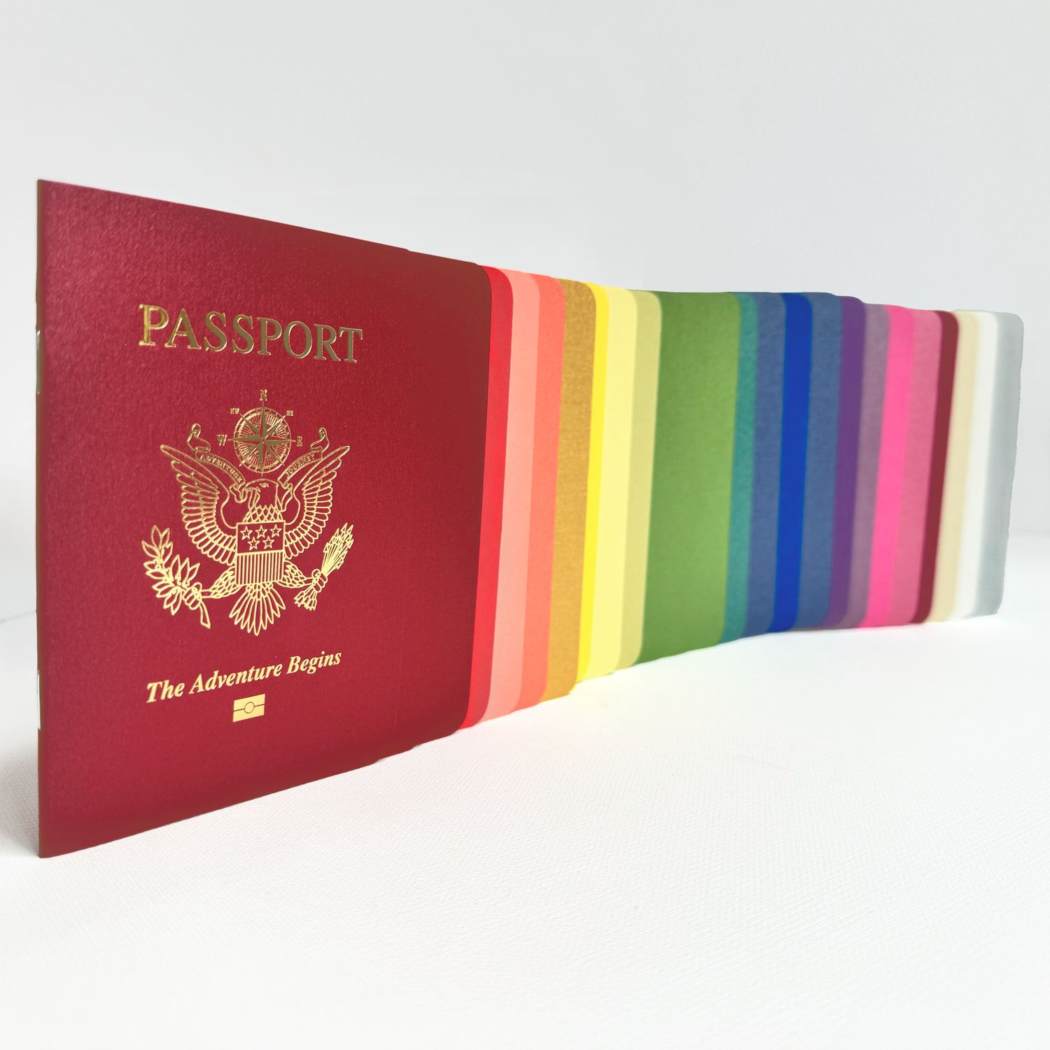 Combo Pack – RAINBOW Collection Passport Books (Pack of 25) Combo Pack – RAINBOW Collection Passport Books (Pack of 25)