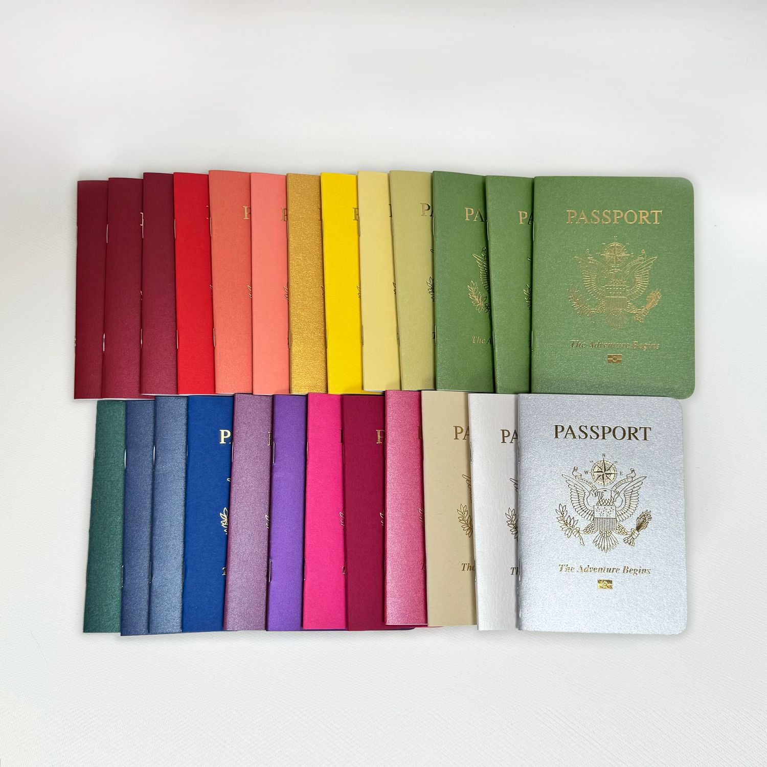 Combo Pack – RAINBOW Collection Passport Books (Pack of 25) Combo Pack – RAINBOW Collection Passport Books (Pack of 25)