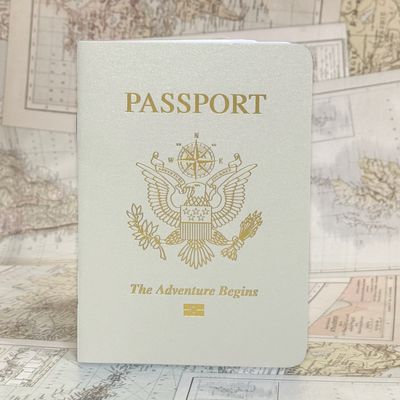 CREAM Shimmer Passport Books (Pack of 10) CREAM Shimmer Passport Books (Pack of 10)