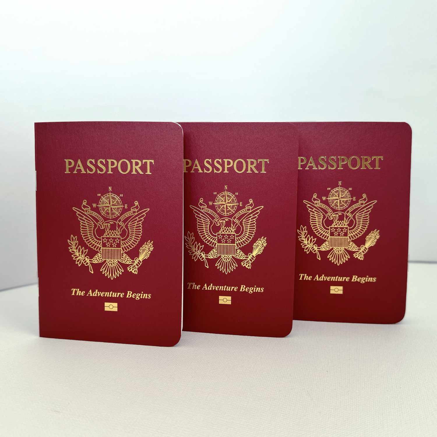 RICH RED Shimmer Passport Books (Pack of 10) RICH RED Shimmer Passport Books (Pack of 10)