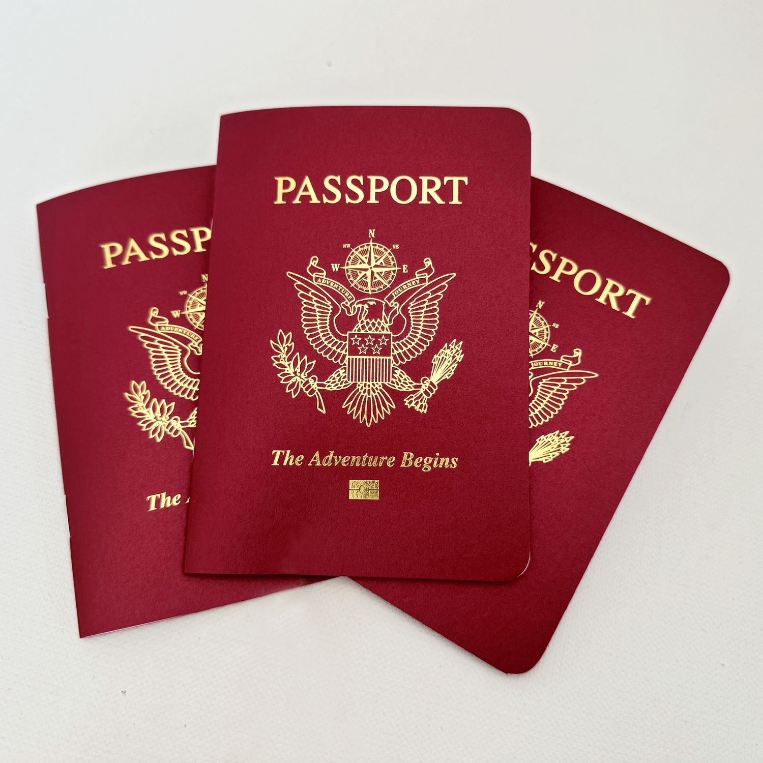 RICH RED Shimmer Passport Books (Pack of 10) RICH RED Shimmer Passport Books (Pack of 10)
