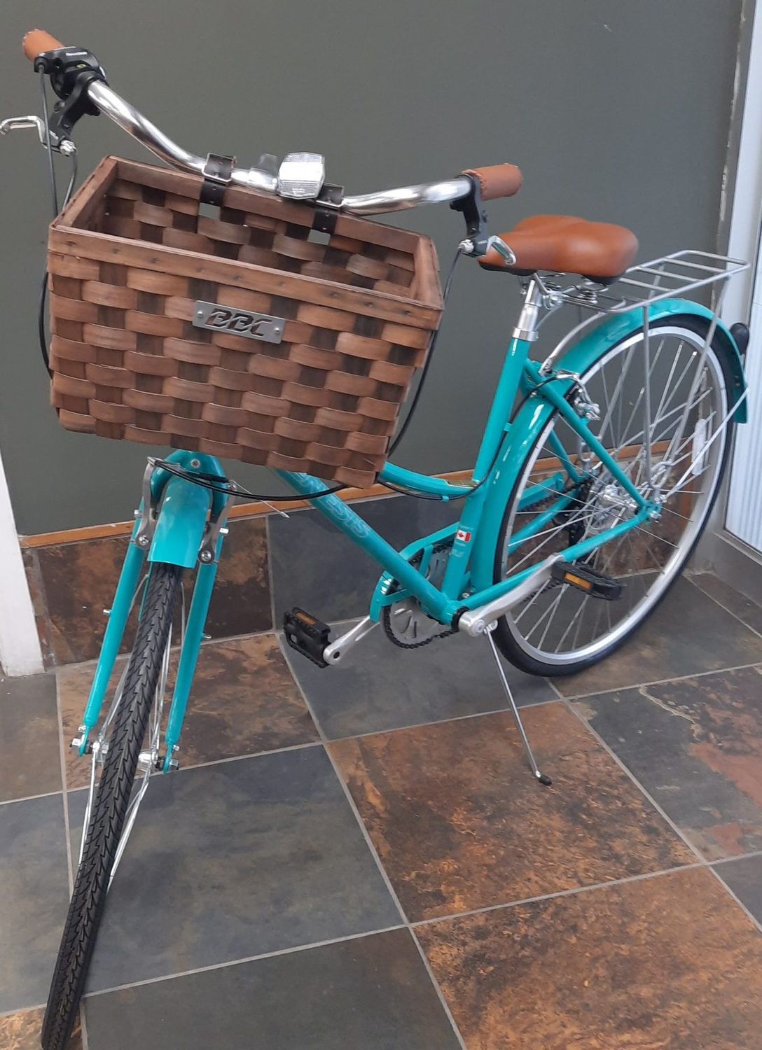 Woven Basket Double Mount Front or Rear Top