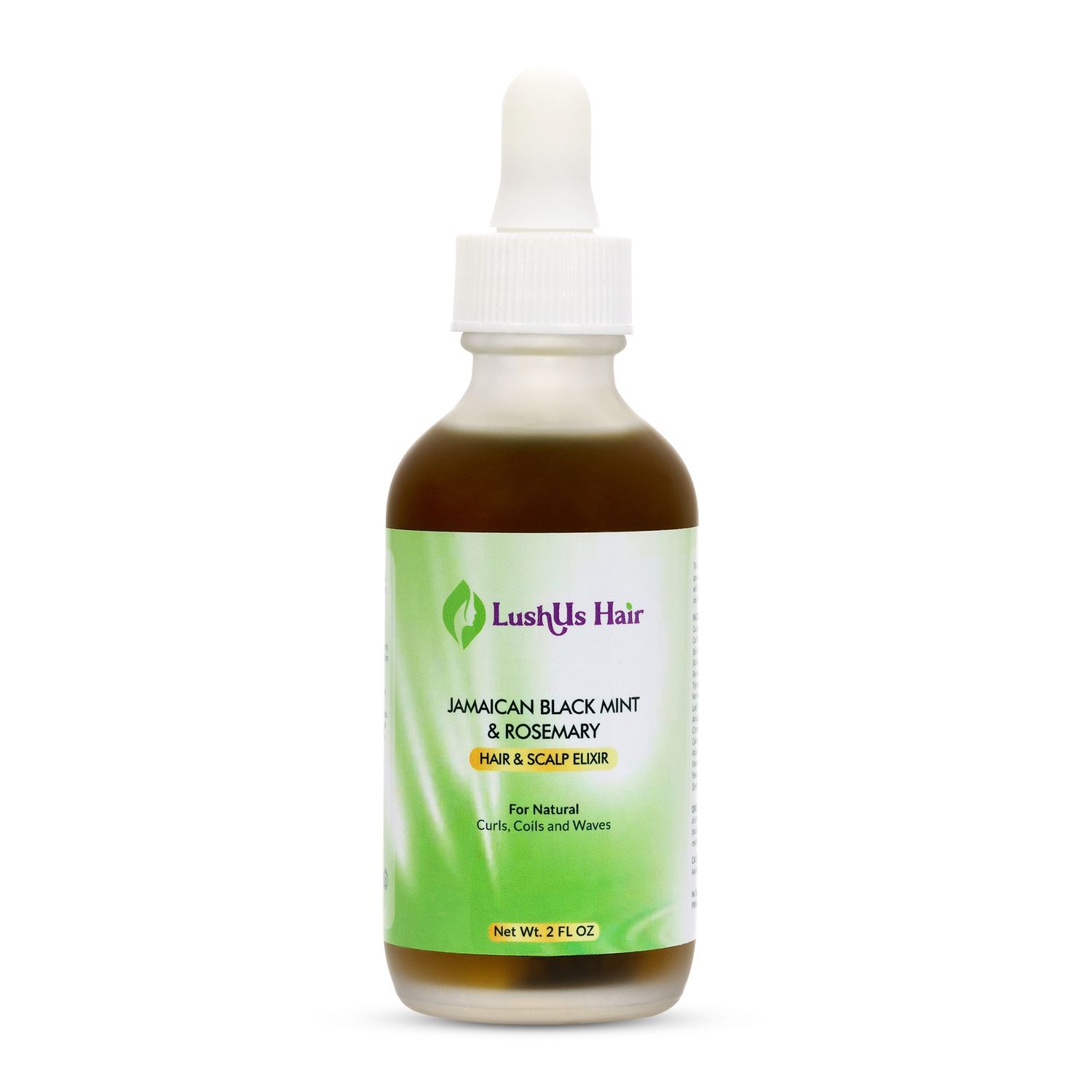 LushUs Hair Jamaican Black Mint &amp; Rosemary Scalp and Hair Elixir