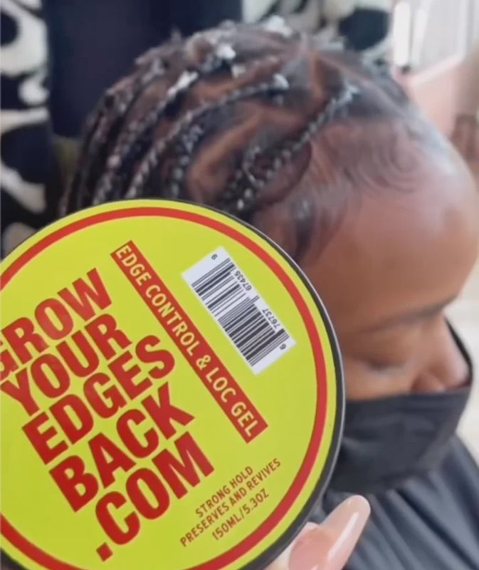 Grow Your Edges Back Edge Control &amp; Loc Gel