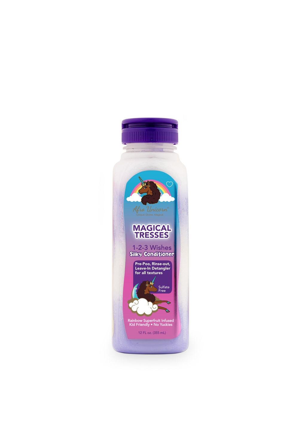 Afro Unicorn 1-2-3 Wishes Silky Conditioner