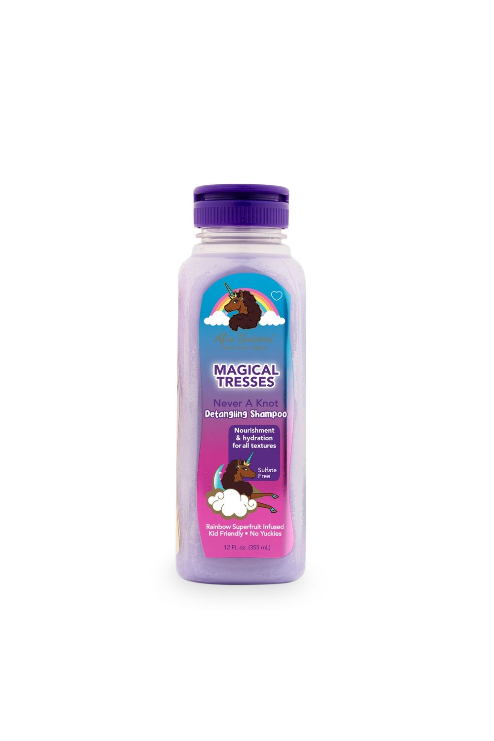 Afro Unicorn Never A Knot Detangling Shampoo
