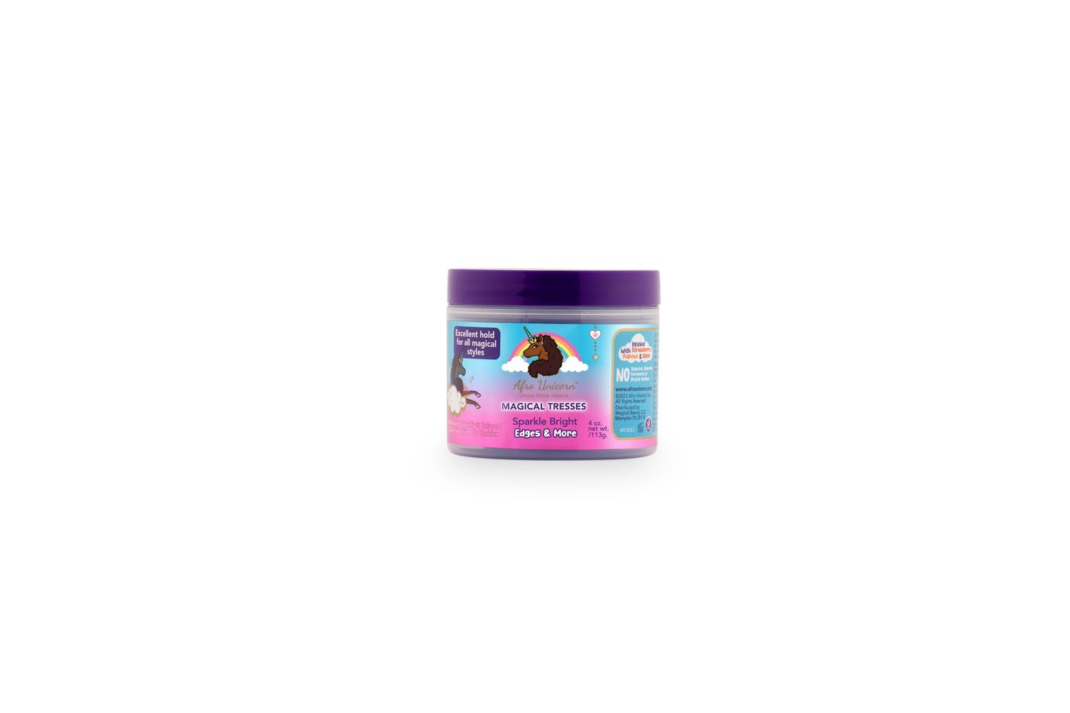 Afro Unicorn Sparkle Bright Edges &amp; More